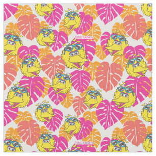 Tissu Big Bird   Motif tropical