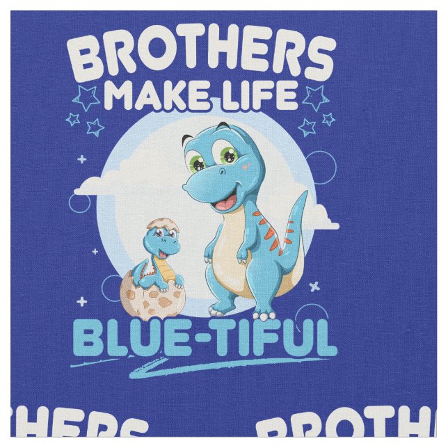 Tissu Big Brother Dinosaur Beau jeu de vie (Fermer)