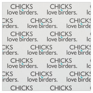 Tissu Birders d'amour de poussins