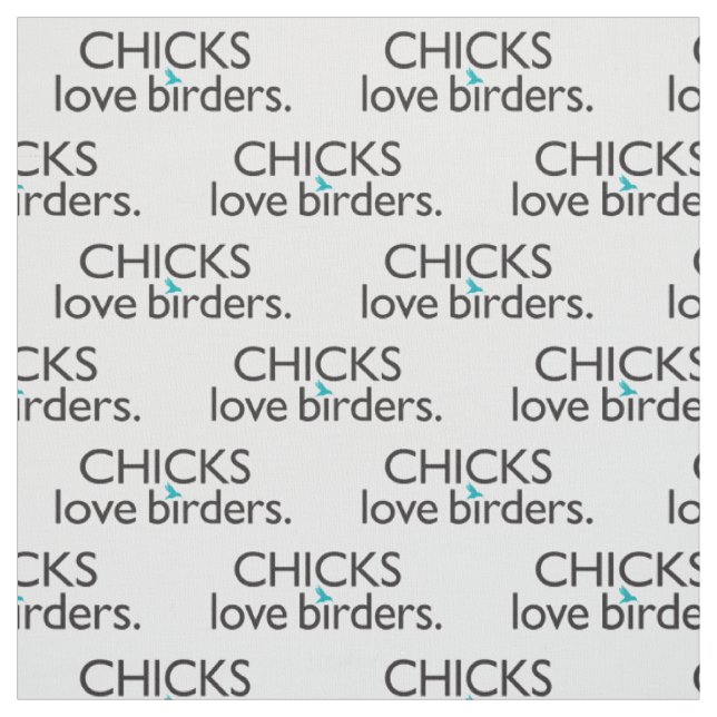 Tissu Birders d'amour de poussins (Échantillon)