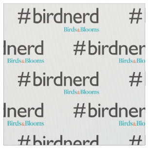 Tissu #BirdNerd
