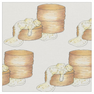 Tissu Biscuits et saucisses Gravité Petit déjeuner Sud