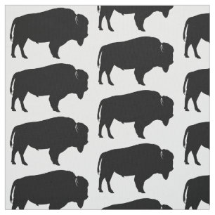 Tissu Bison américain en silhouette !