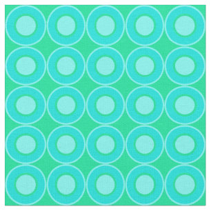 Tissu Bitérez les beignets Turquoises avec remplissage s
