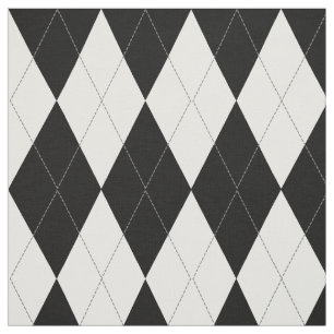 Tissu Black BLANCHE Motif Jacquard gris clair