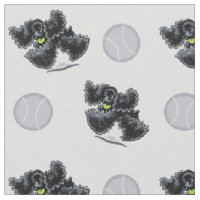 Black Cocker Spaniel Playtime Silver