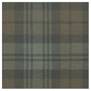Tissu Black Watch Patiné Tartan écossais original
