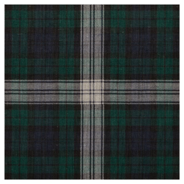 Tissu Black Watch Tartan écossais moderne (Échantillon)
