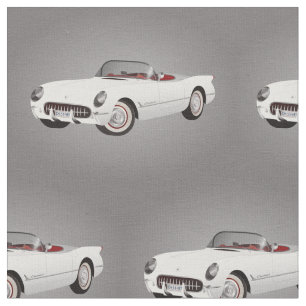 Tissu blanc de convertible de Rod d'auge