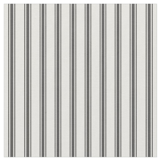 Tissu Blancs classiques noirs et blancs (Fermer)