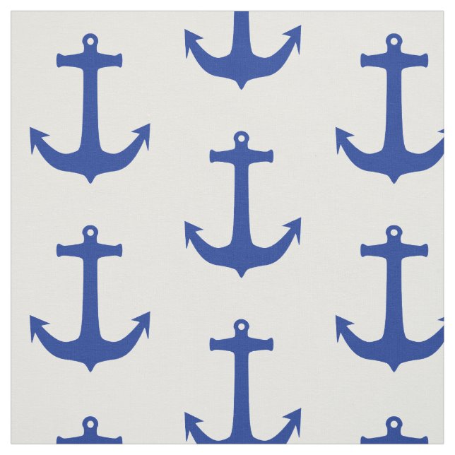 Tissu bleu Ancre + vos idées (Échantillon)