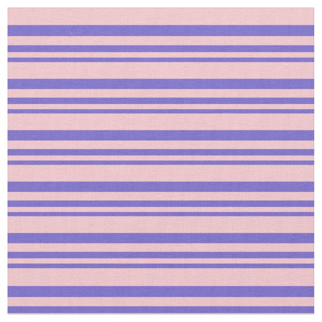 Tissu Bleu ardoise et Motif rose/rayé (Fermer)