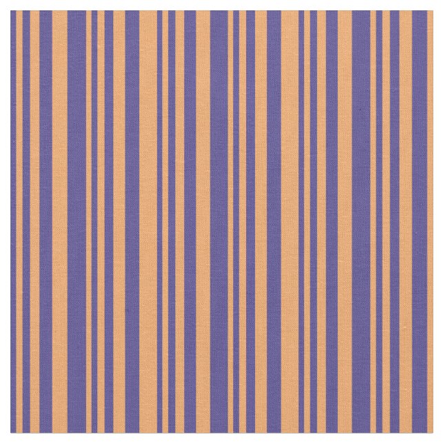 Tissu Bleu ardoise foncée et Motif Brown (Fermer)