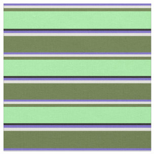 Tissu Bleu ardoise, Jaune, Vert olive foncé, Vert, Noir