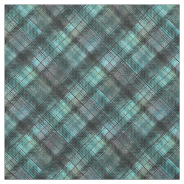 Tissu Bleu bleu écossais classique (Échantillon)