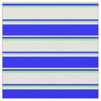 Bleu, Bleu et Vert clair rayures
