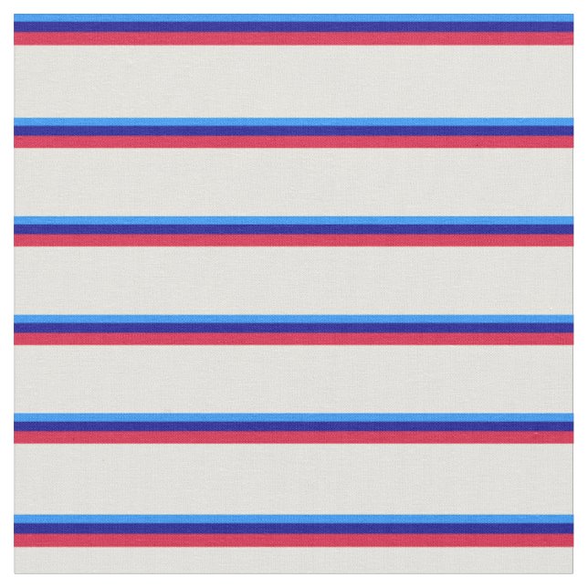 Tissu Bleu, Bleu foncé, Crimson et Jaune clair (Fermer)