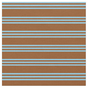 Tissu Bleu Brown et ciel