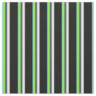 Tissu Bleu, Chartreuse, Gris d'ardoise, Crème de menthe