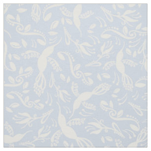 Tissu Bleu clair Beau Hummingbirds Colibri Birds