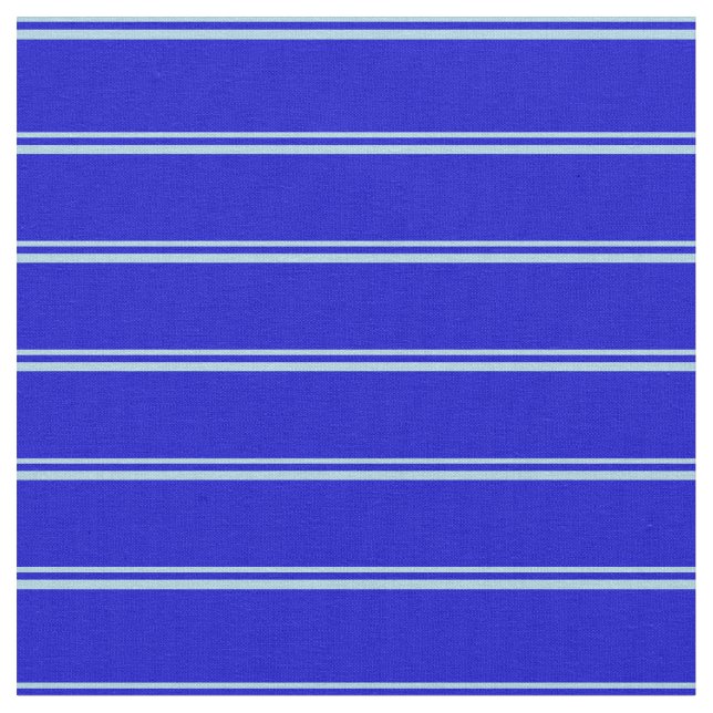 Tissu Bleu clair et Motif bleu (Fermer)