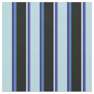 Tissu Bleu d'ardoise, Bleu, Bleu de poudre, Cyan noir et