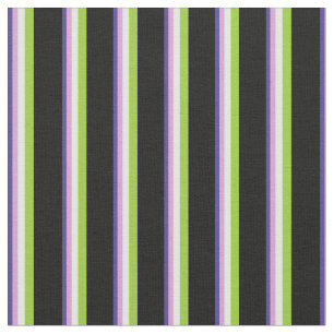 Tissu Bleu d'ardoise foncée, Plum, Crème de menthe, Vert