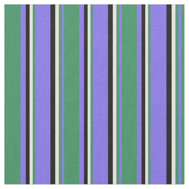 Tissu Bleu d'ardoise moyenne, Vert de mer, Jaune clair e (Fermer)