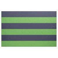 Bleu de marine et Vert Grandes rayures Grande éche