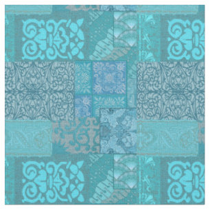 Tissu Bleu d'Isabella