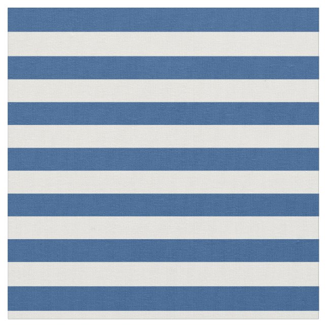 Tissu Bleu et blanc barrés (Fermer)