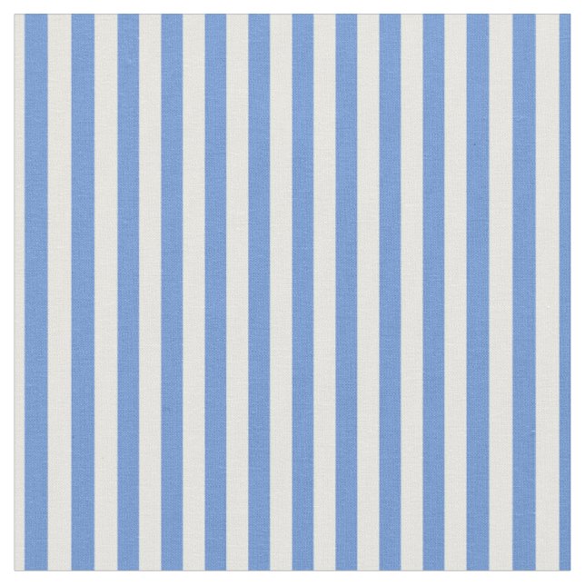Tissu Bleu et blanc de Cornflower (Fermer)