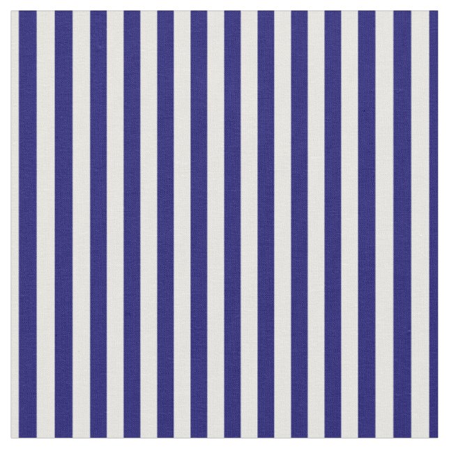 Tissu Bleu et blanc de la marine (Fermer)