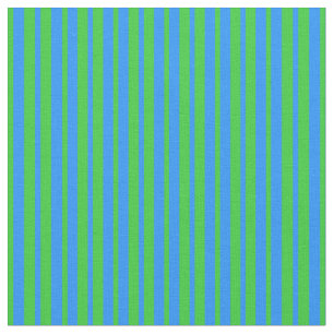 Tissu Bleu et citron vert Motif