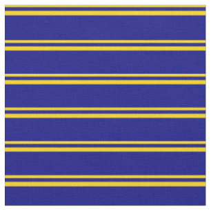 Tissu Bleu et Jaune