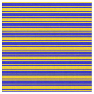 Tissu Bleu et Jaune