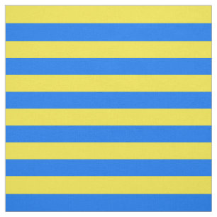 Tissu Bleu et jaune