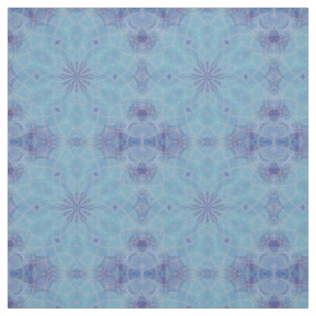 Tissu Bleu et Turquoise (Échantillon)