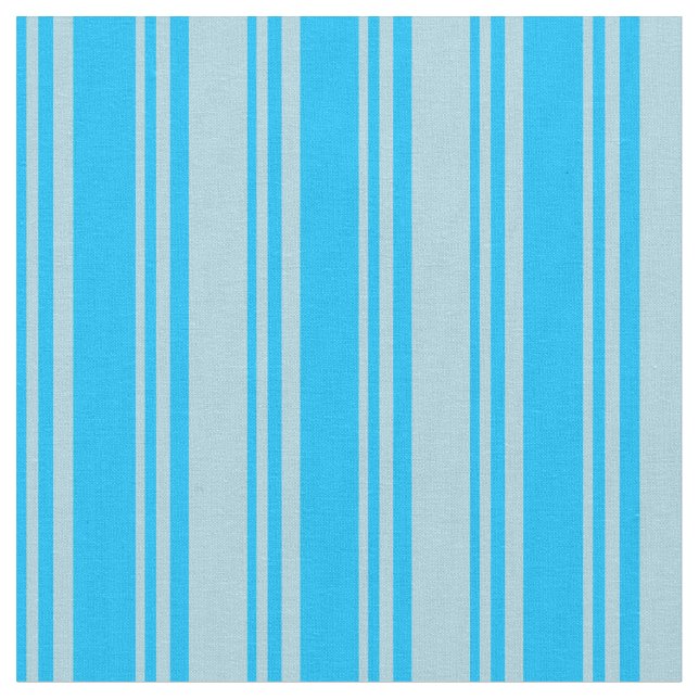 Tissu Bleu foncé et Bleu clair rayures (Fermer)