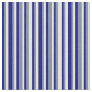 Tissu Bleu, gris ardoise clair et Motif jaune clair