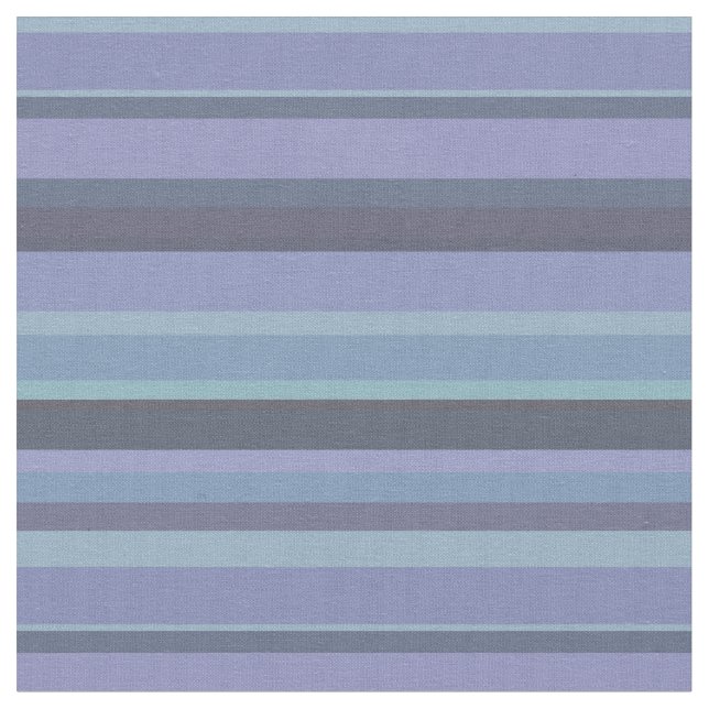 Tissu Bleu-gris, bandes horizontales (Fermer)