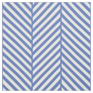 Tissu Bleu Herringbone Grande échelle