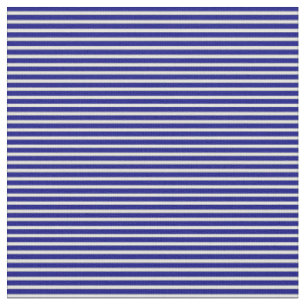 Tissu Bleu & Jaune clair Stripes/Lignes Motif