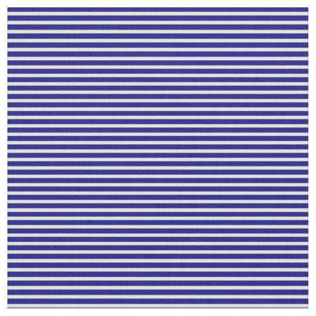Tissu Bleu & Jaune clair Stripes/Lignes Motif (Fermer)