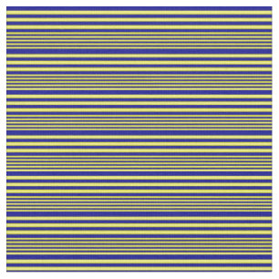 Tissu Bleu jaune et foncé