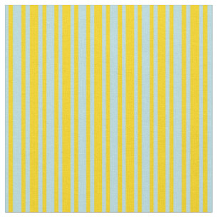 Tissu Bleu Jaune et Poudre