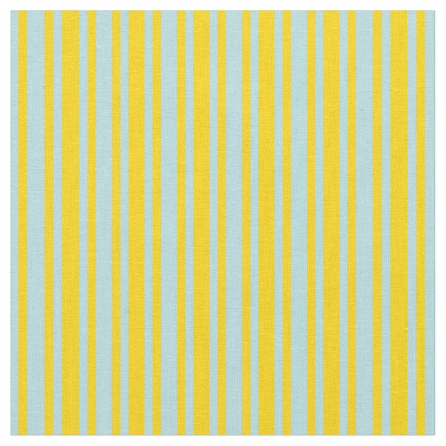 Tissu Bleu Jaune et Poudre (Fermer)