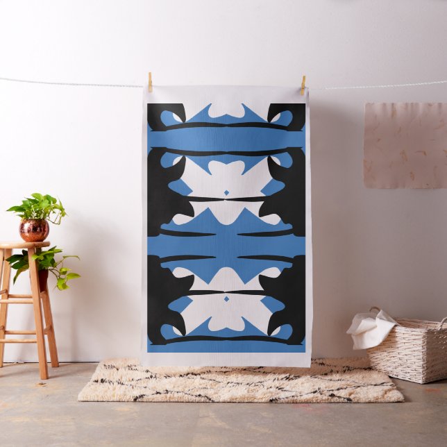 Tissu Bleu Kismet (In Situ)