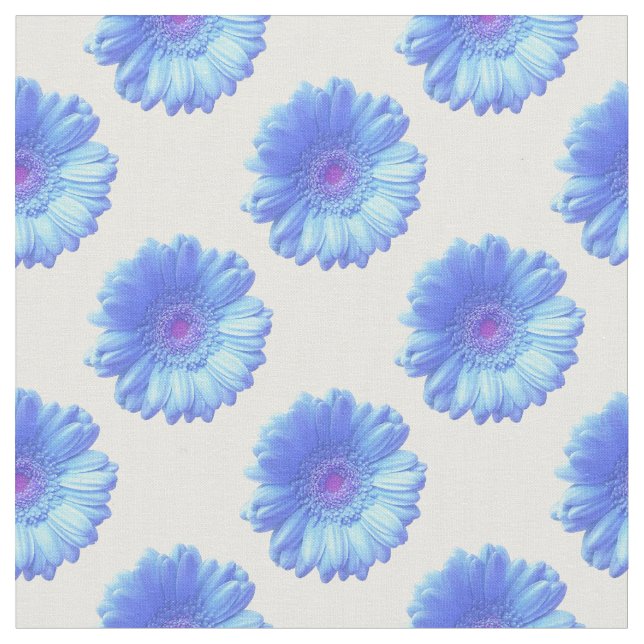 Tissu Bleu marguerite (Fermer)