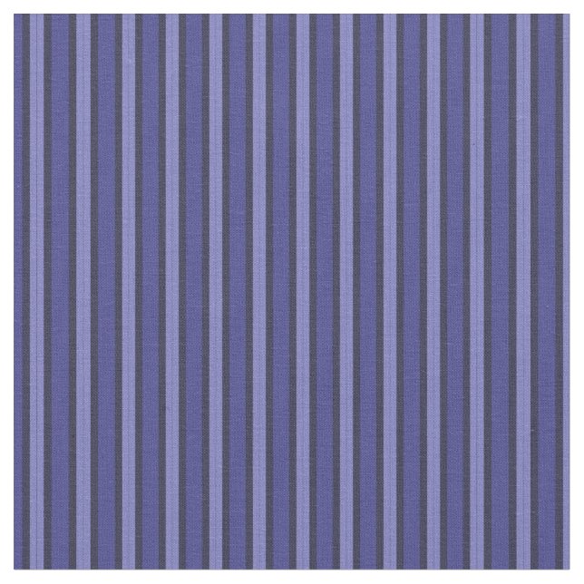 Tissu Bleu Maussade et Rayures Myrtille (Fermer)